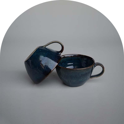 ceramic tea cups