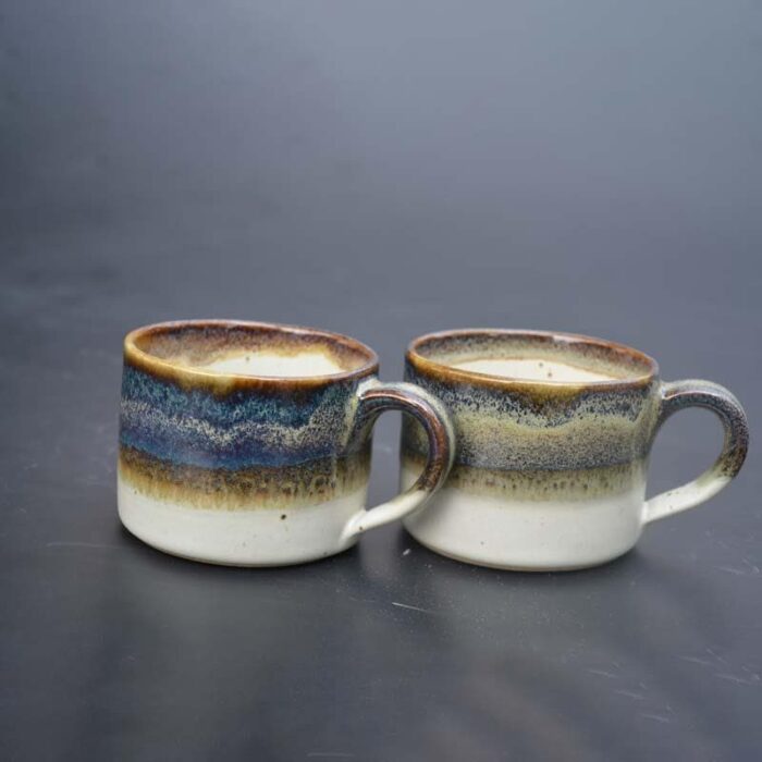 ceramic cup for tea mist white tea cup